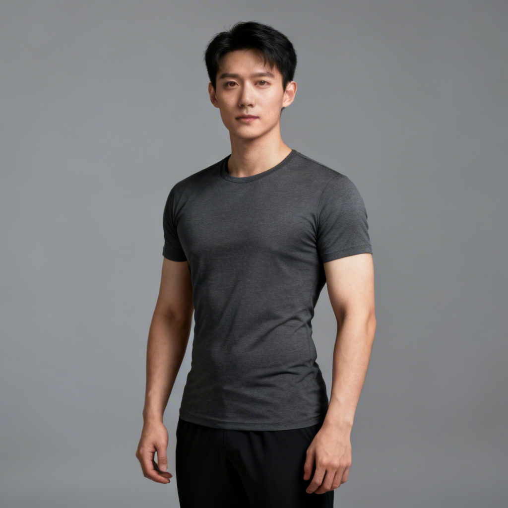 AI subtle waist slimming portrait preview