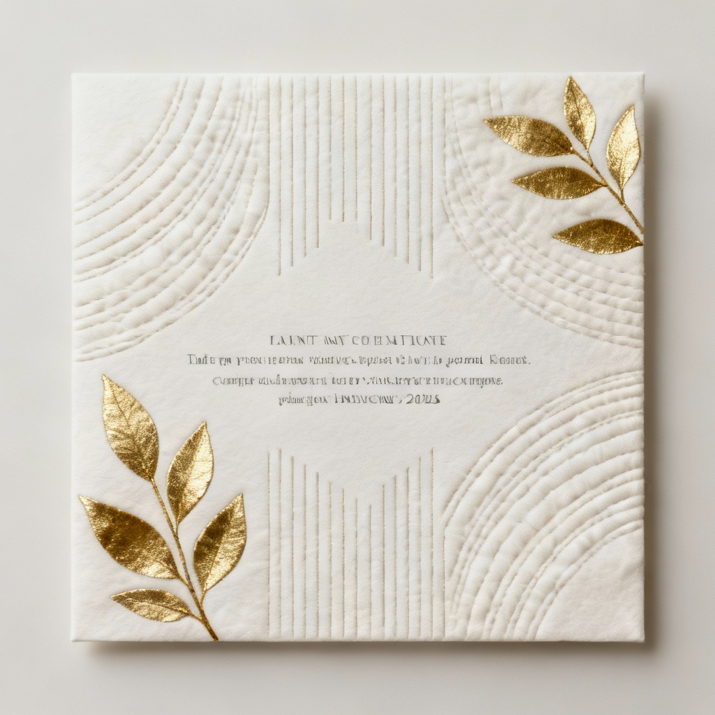 AI Minimal Luxury Birthday Invitation