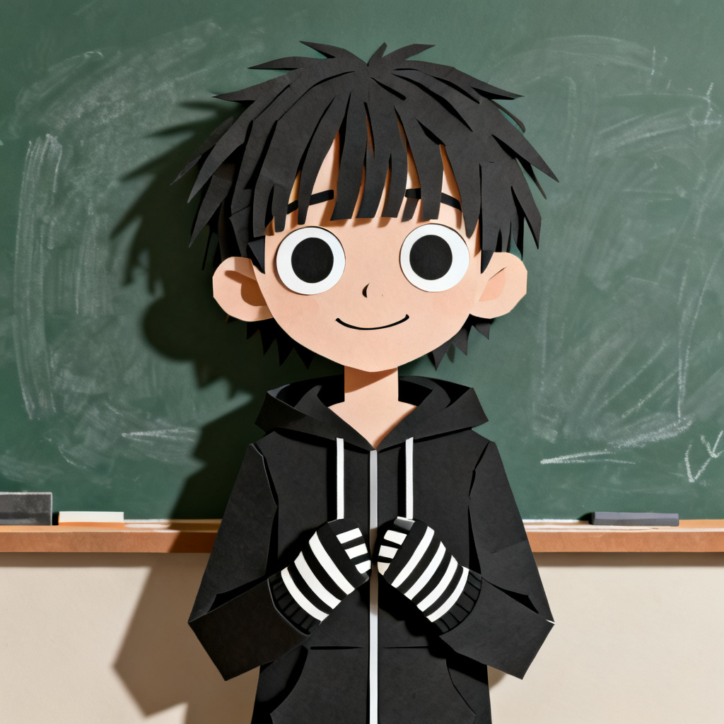 AI South Park OC goth student