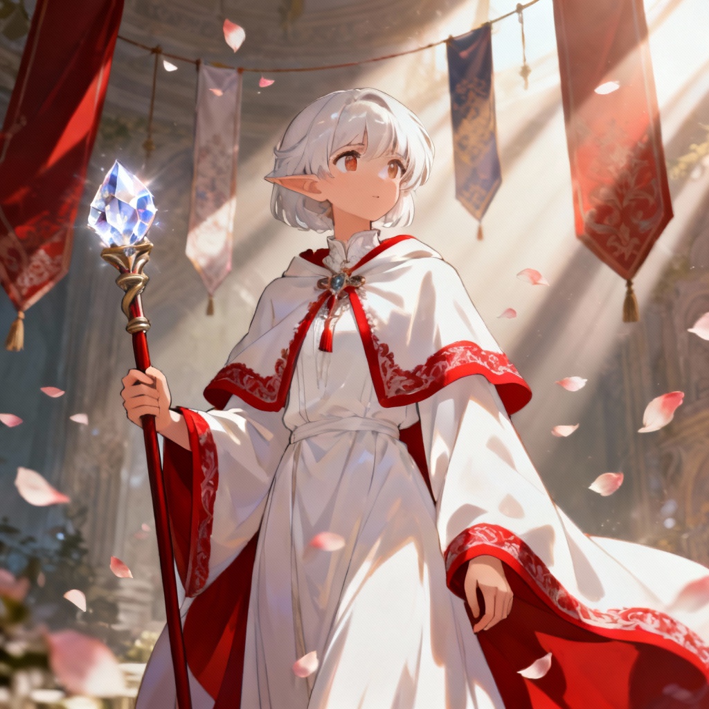 AI Final Fantasy white mage healer