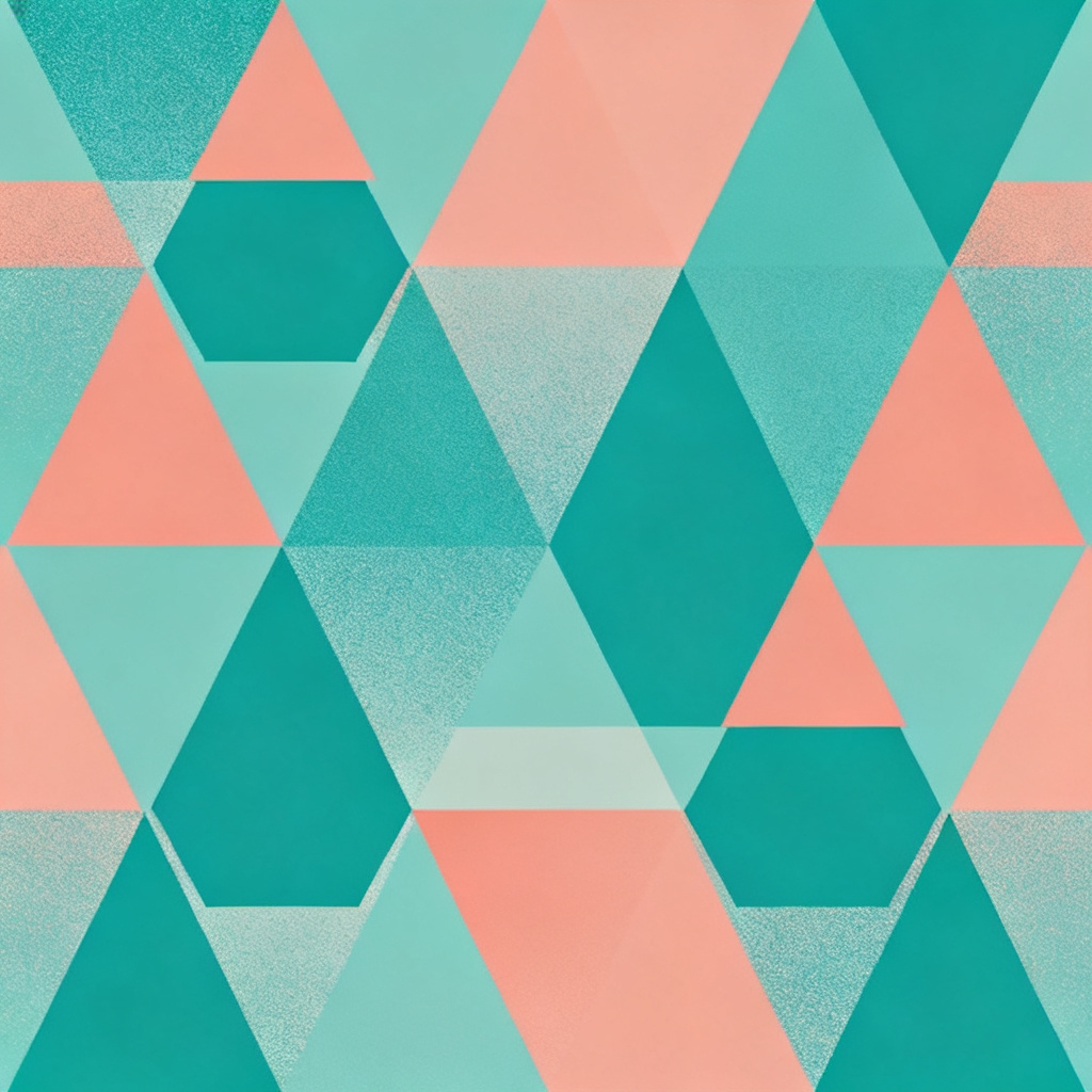 AI geometric pattern background in 2016 aesthetic