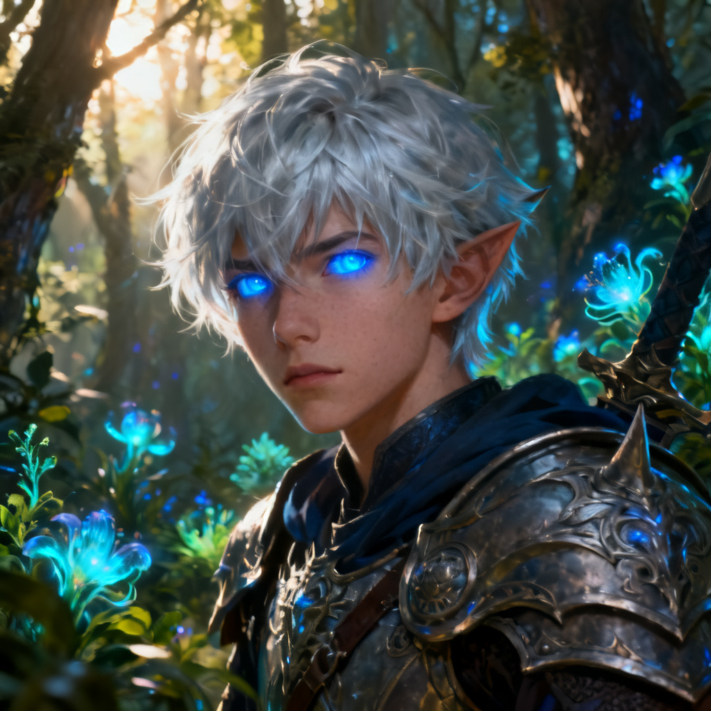 AI fantasy character portrait created with ai-character-portrait-generator