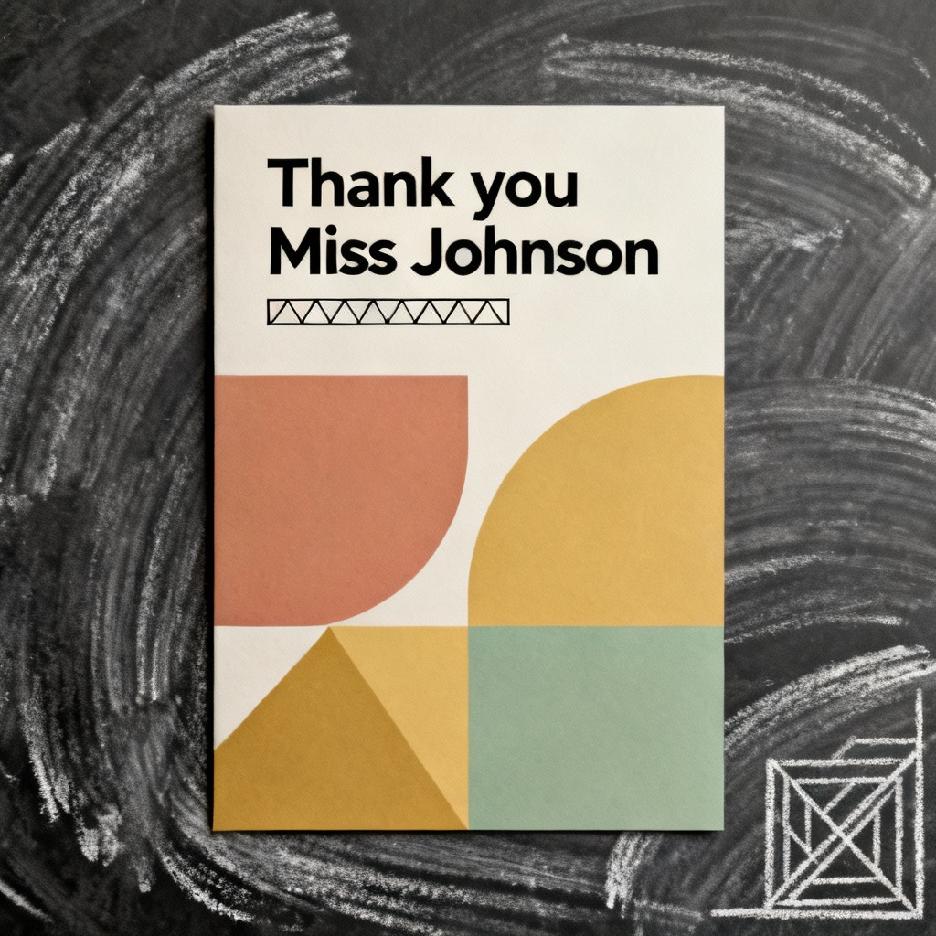 AI Retro Teacher Appreciation Card
