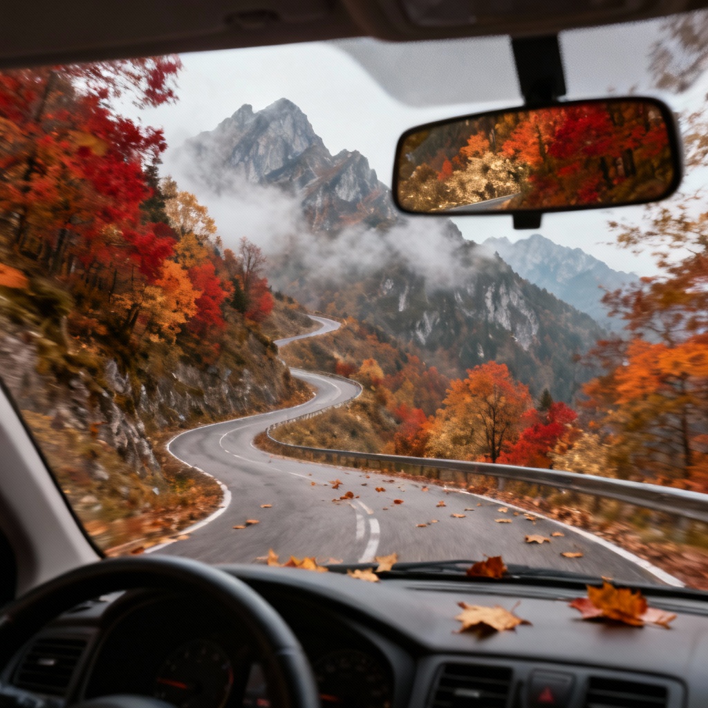 AI Mountain Switchback POV