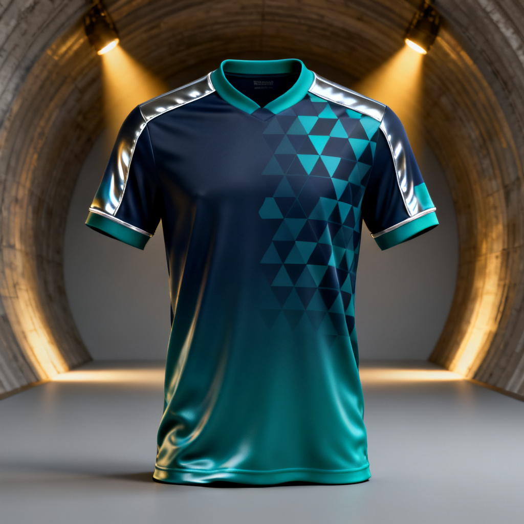 AI Argentina away jersey gradient concept