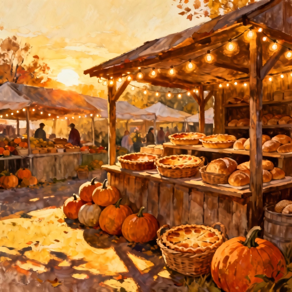 AI Harvest Festival Market