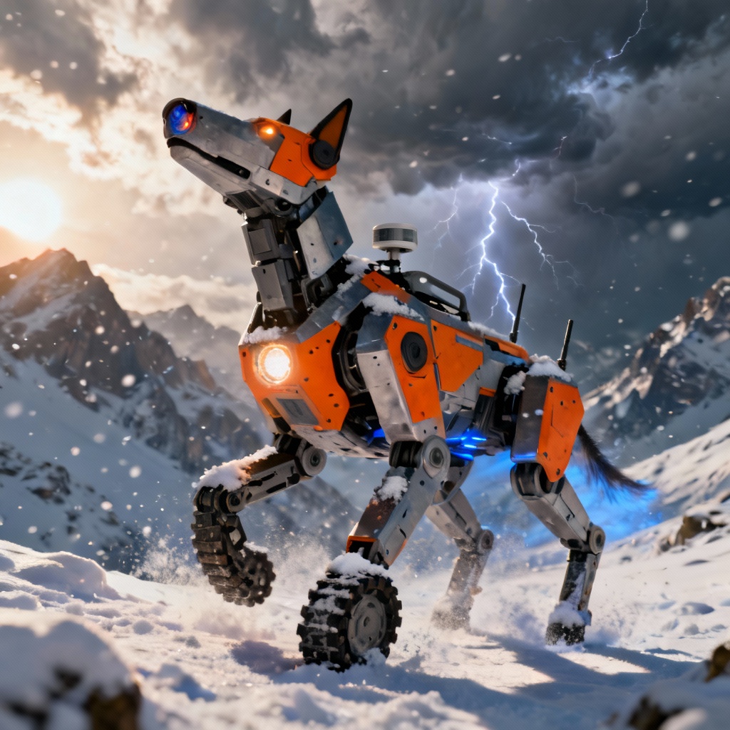 Robodog Simulation Free AI Robot Dog Generator Online | Create Robotic Canine Designs