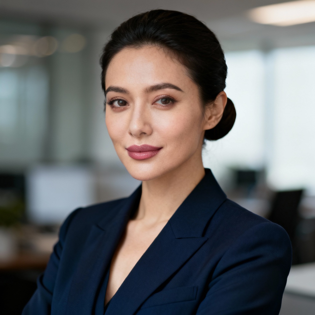 AI professional woman business headshot