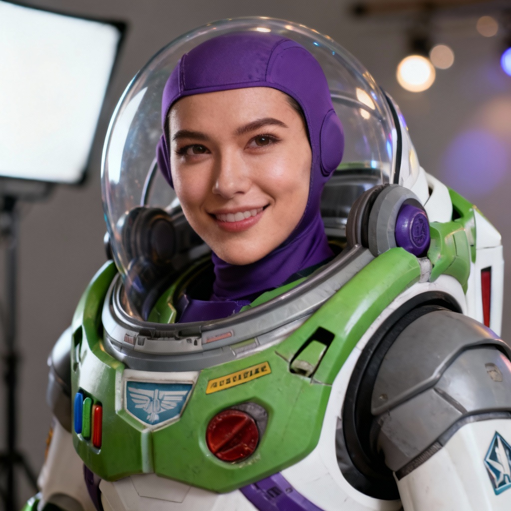 AI Realistic Buzz Cosplay Portrait