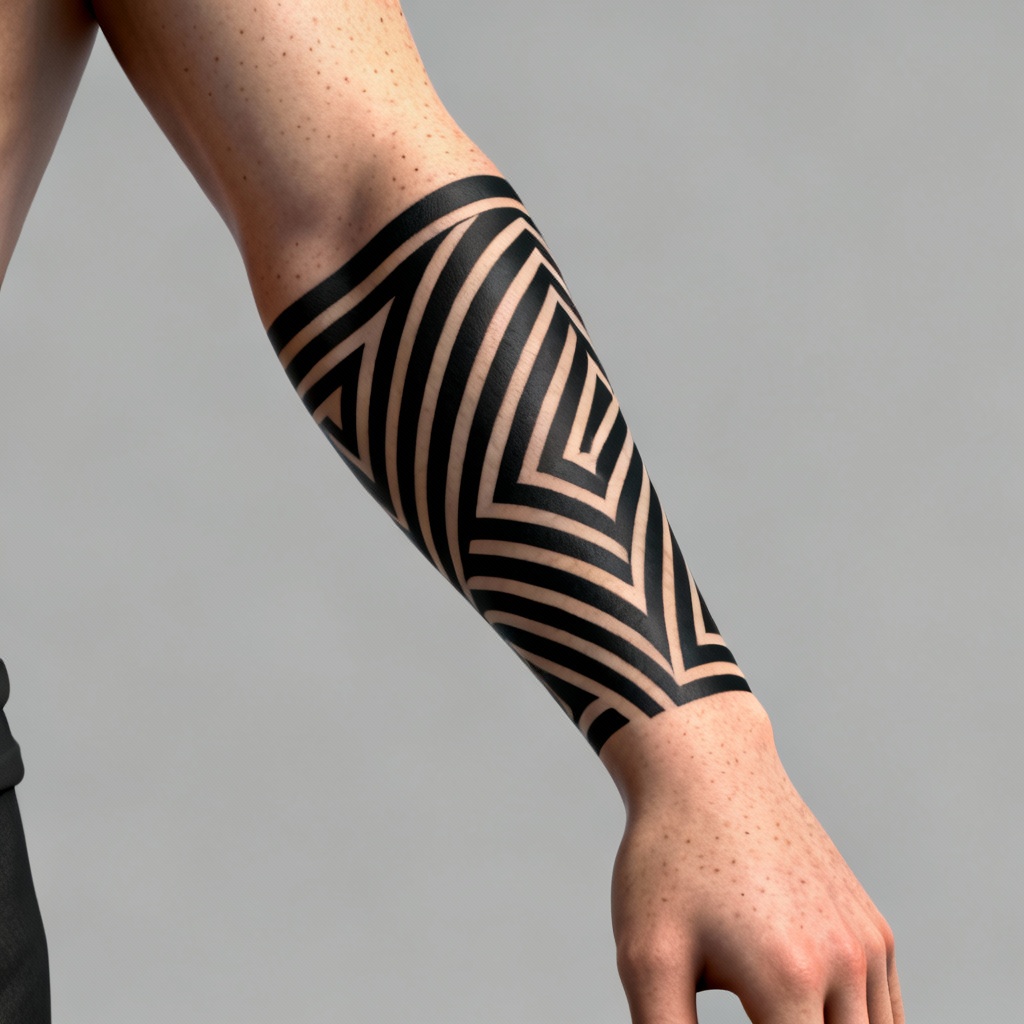 AI tatoo generator hero image neo tribal sleeve concept