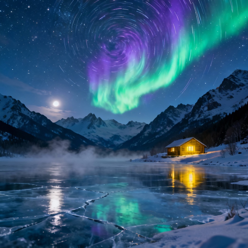 Free AI Snowy Mountain Generator Online | Create Winter Mountain Images