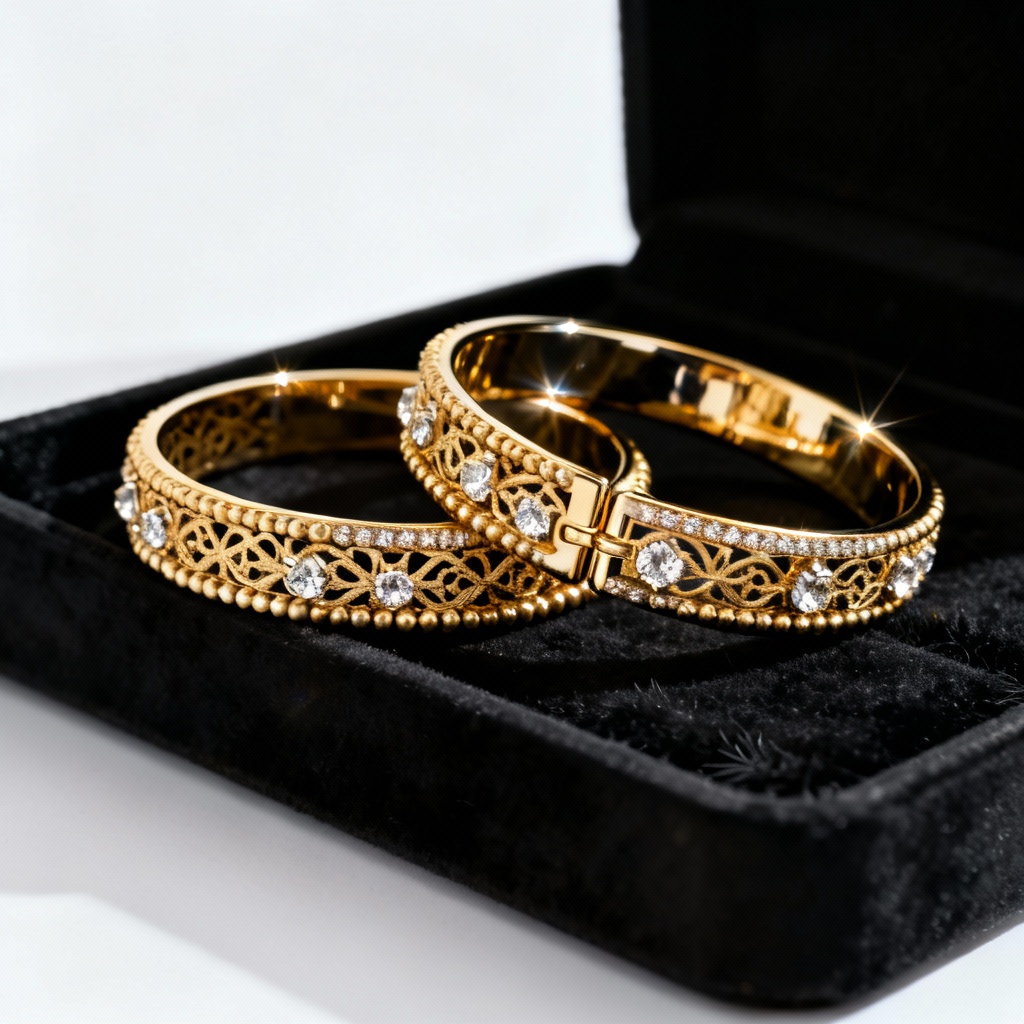 Free AI Gold Bangles Generator Online | Design Custom Bangles
