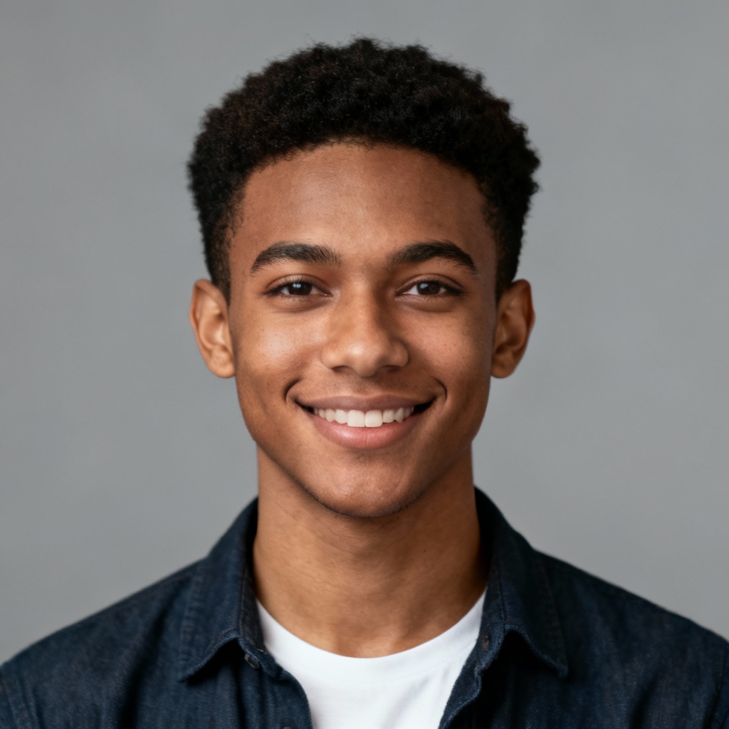 AI LinkedIn style headshot portrait