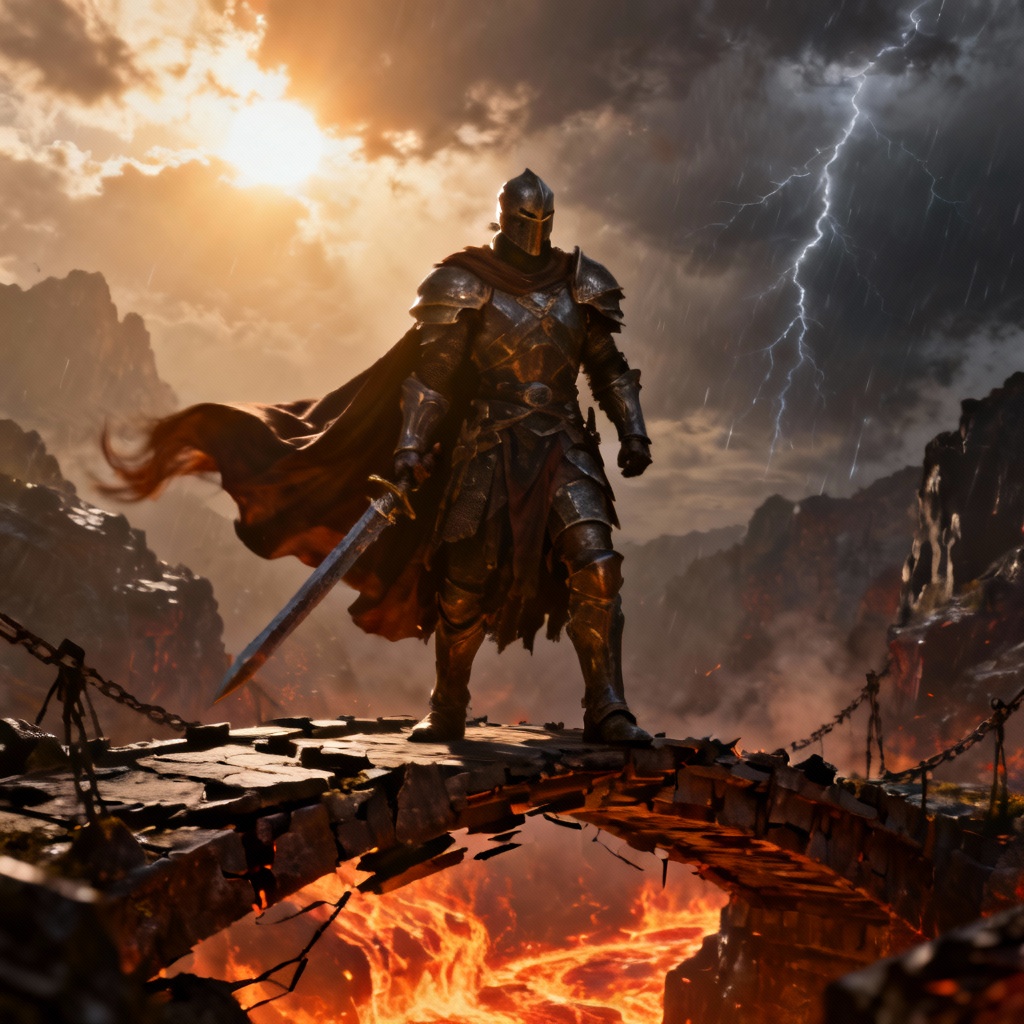 AI Epic Heroic Portrait
