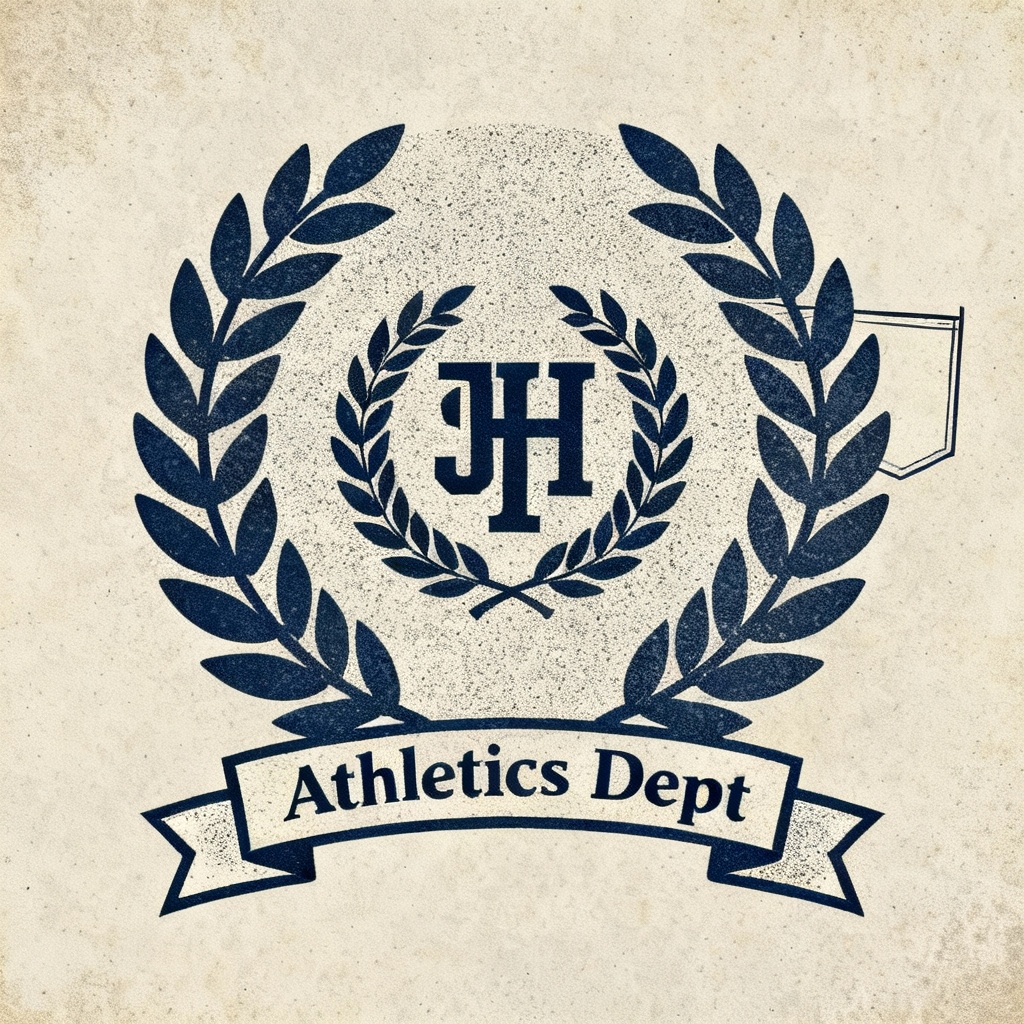 Collegiate crest emblem t-shirt graphic