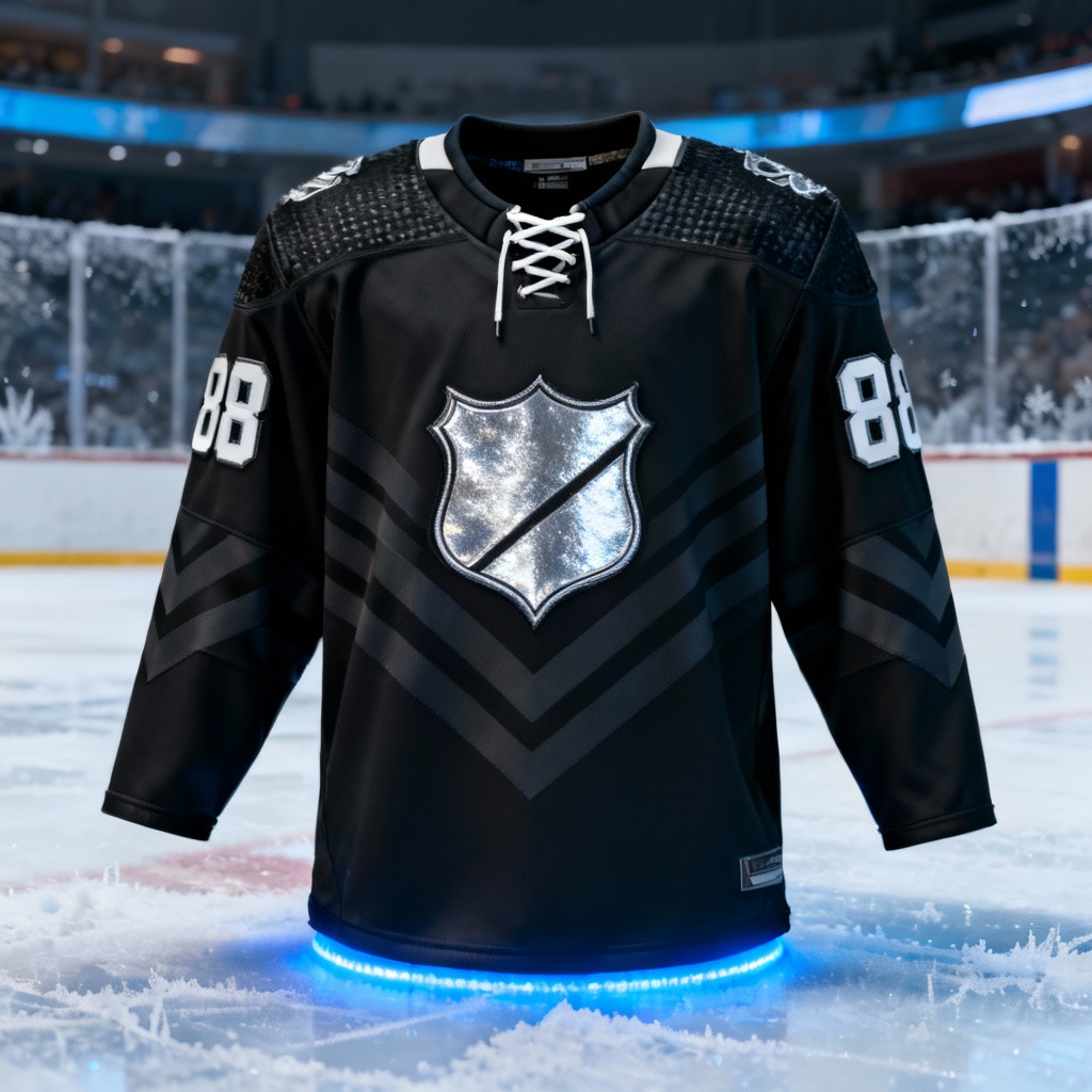 AI blackout hockey alternate jersey