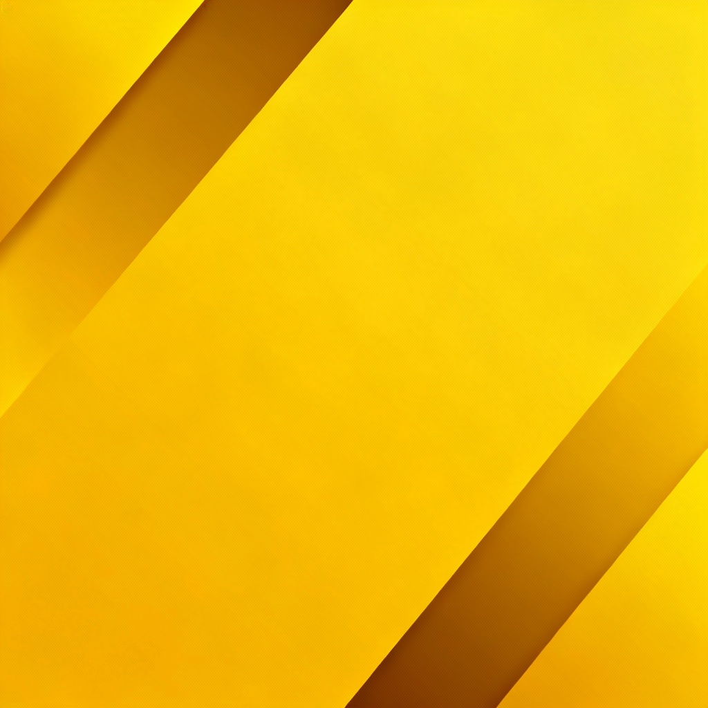 Bold diagonal yellow stripes on bright background
