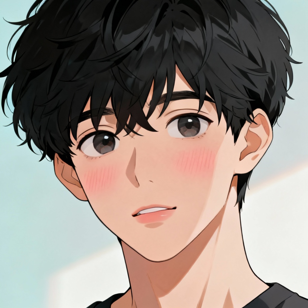 AI webtoon anime Korean male character