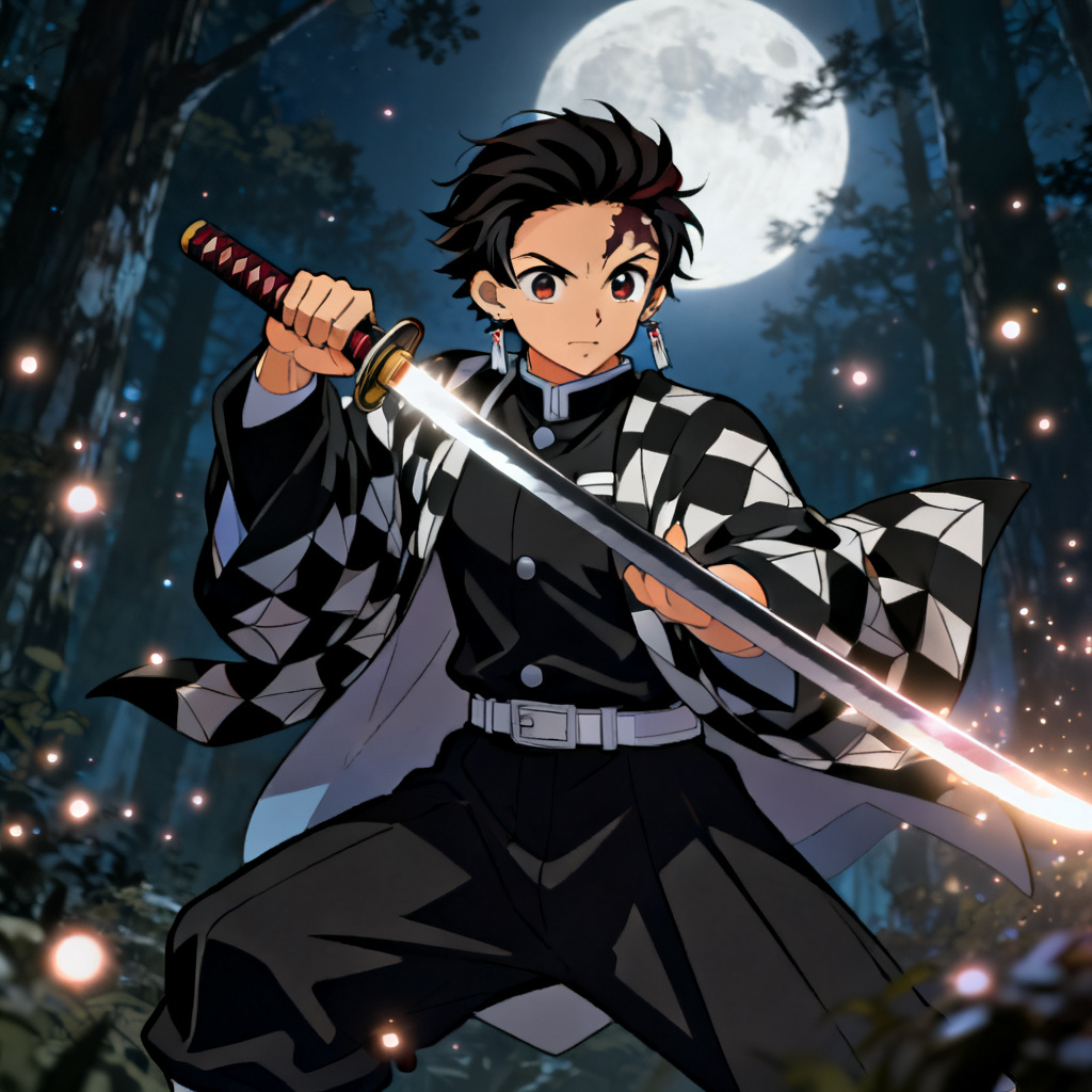 AI Demon Slayer OC maker hero artwork