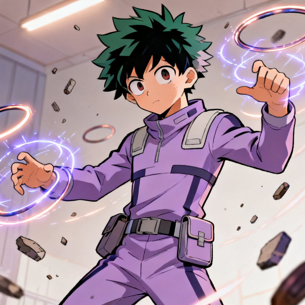 AI MHA OC Gravity Support Character