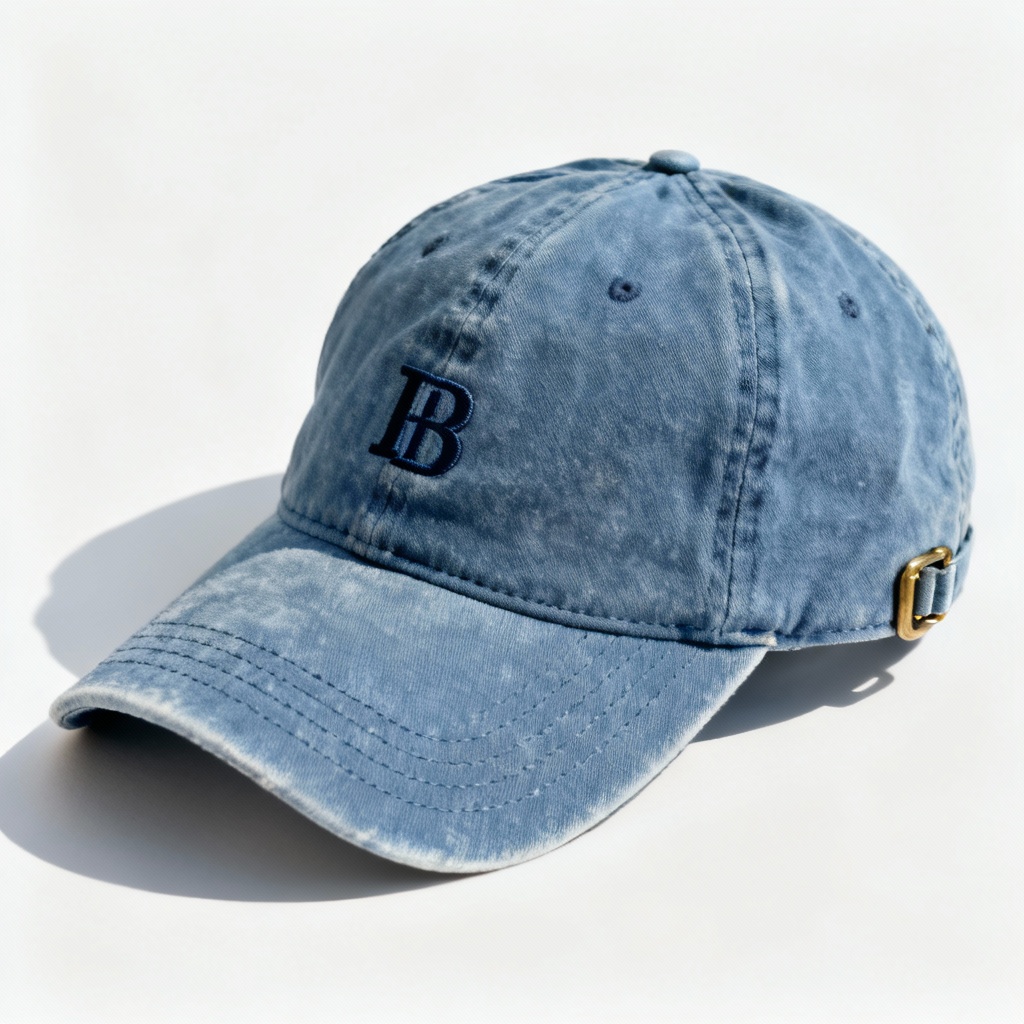 AI dad hat with embroidered monogram