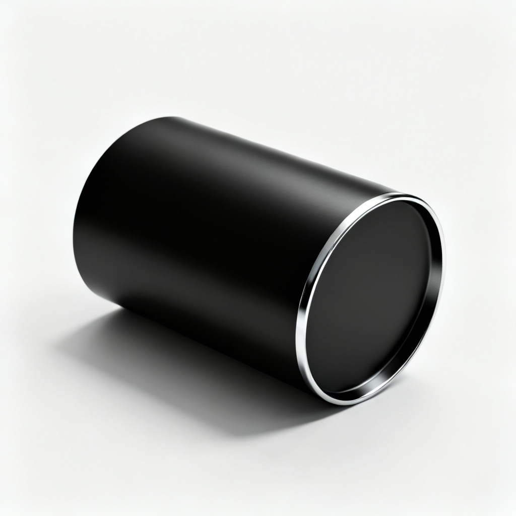 AI sleek monochrome product render