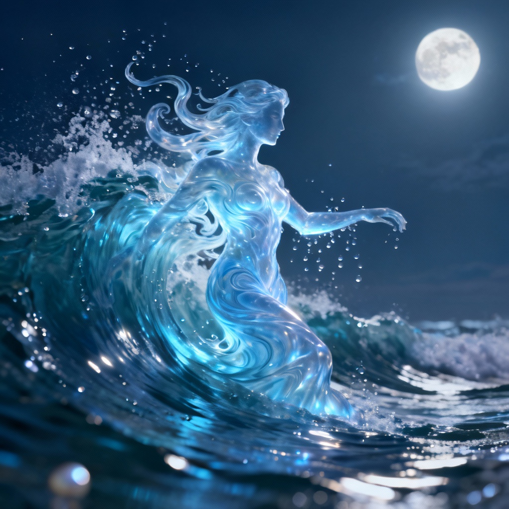 AI Ocean Tide Ancestral Spirit