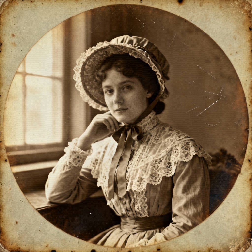AI Victorian Studio Portrait