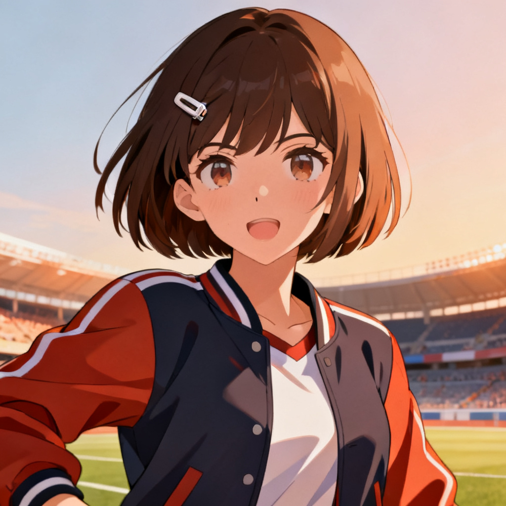 Sunny sports girl OC avatar