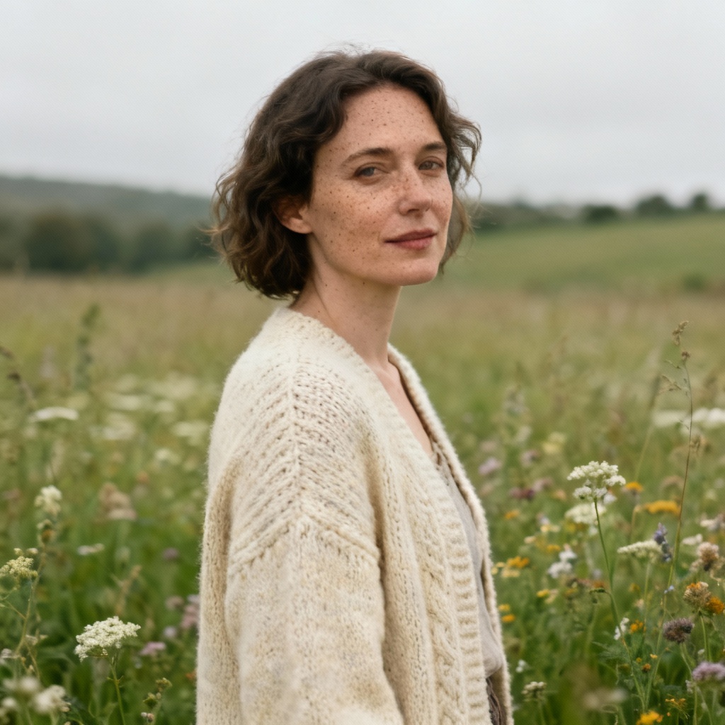 AI Cottagecore Girlfriend in Meadow