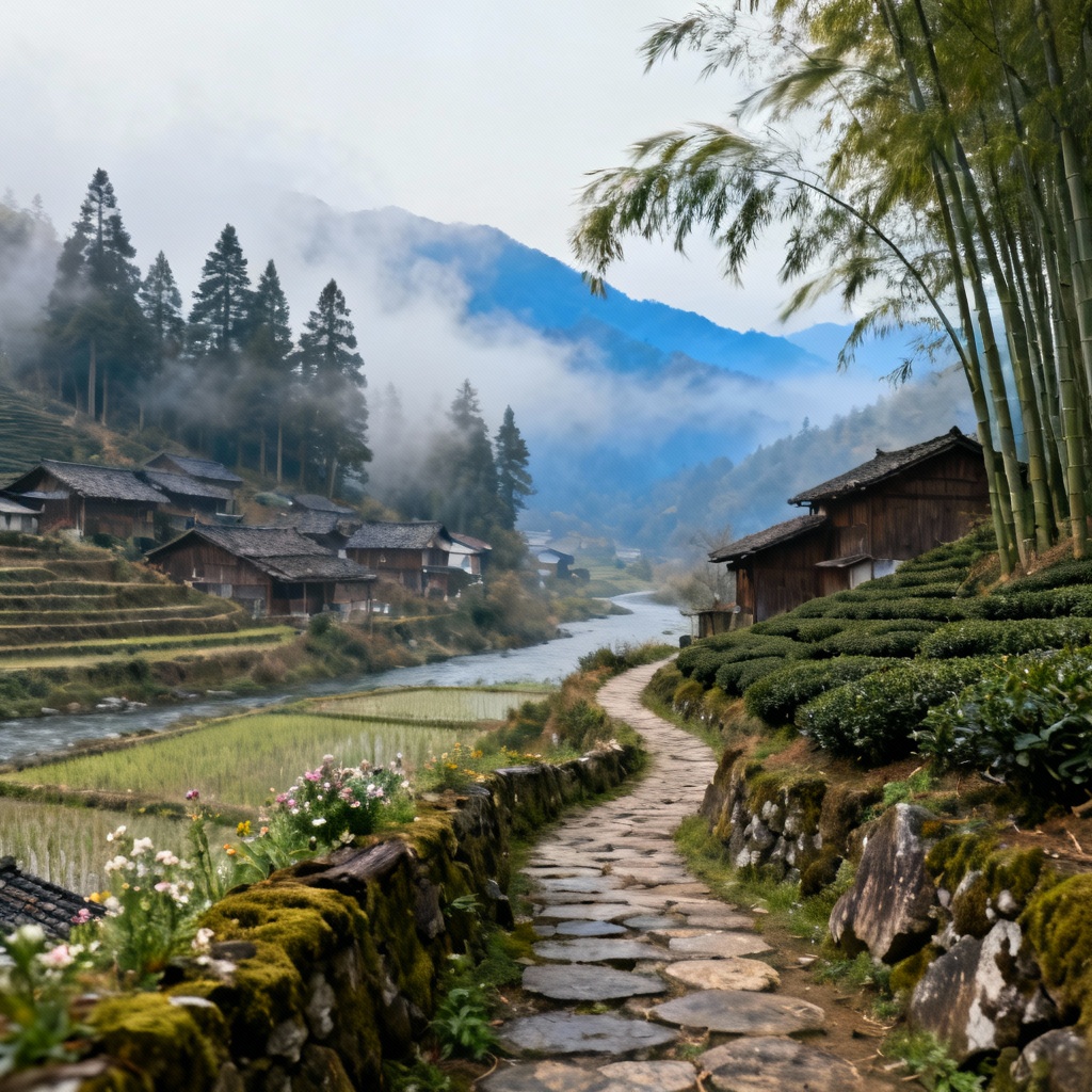 Free AI Rustic Village Generator Online | Create Cozy Countryside Scenes