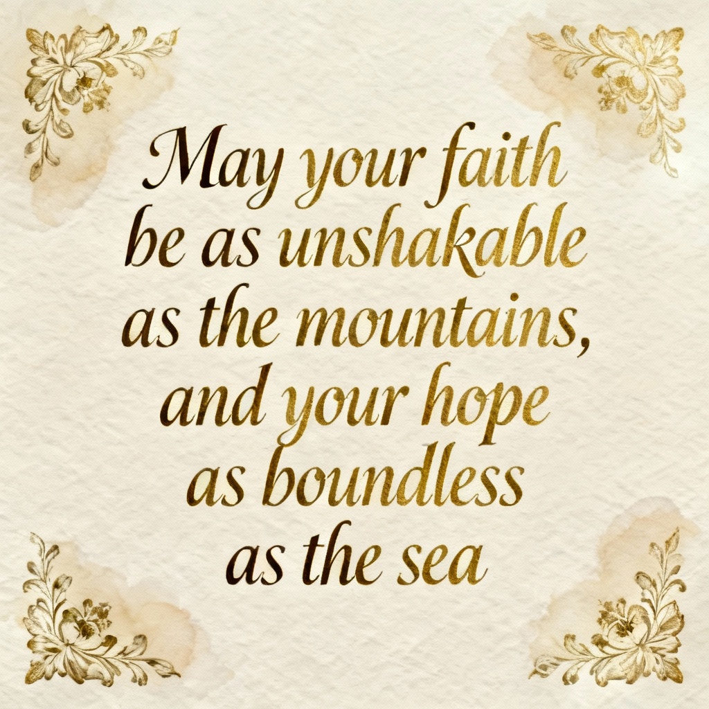 AI spiritual quote in elegant calligraphy
