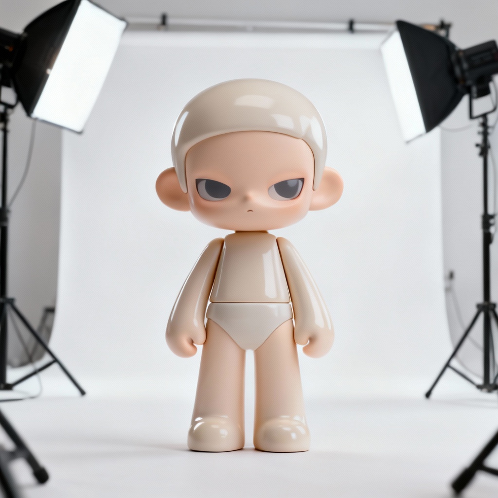 AI 3D Koki Toy Render