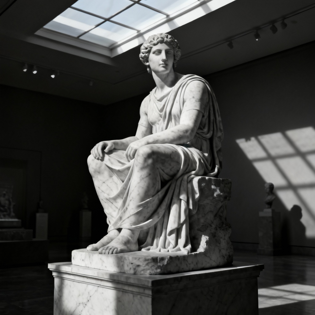AI Classical Greek Marble Beauty