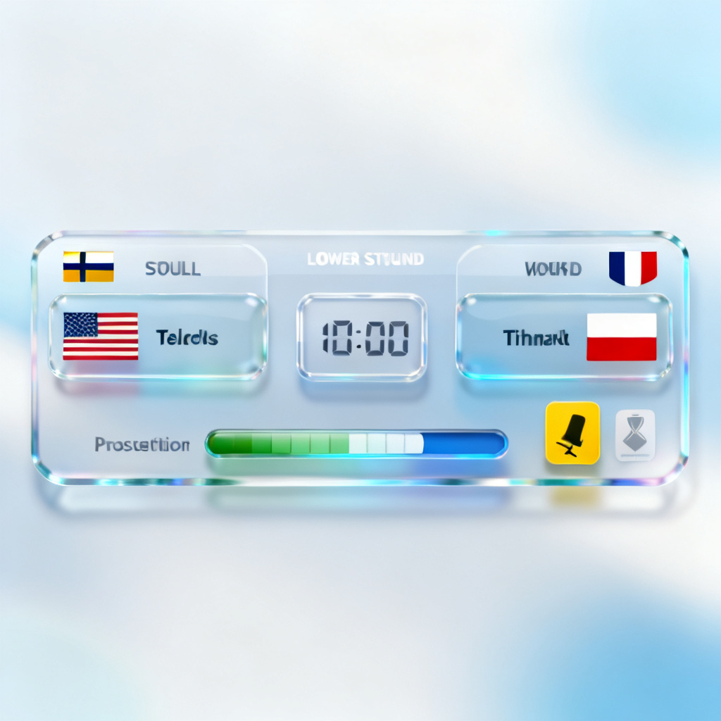 AI sports scoreboard overlay graphic