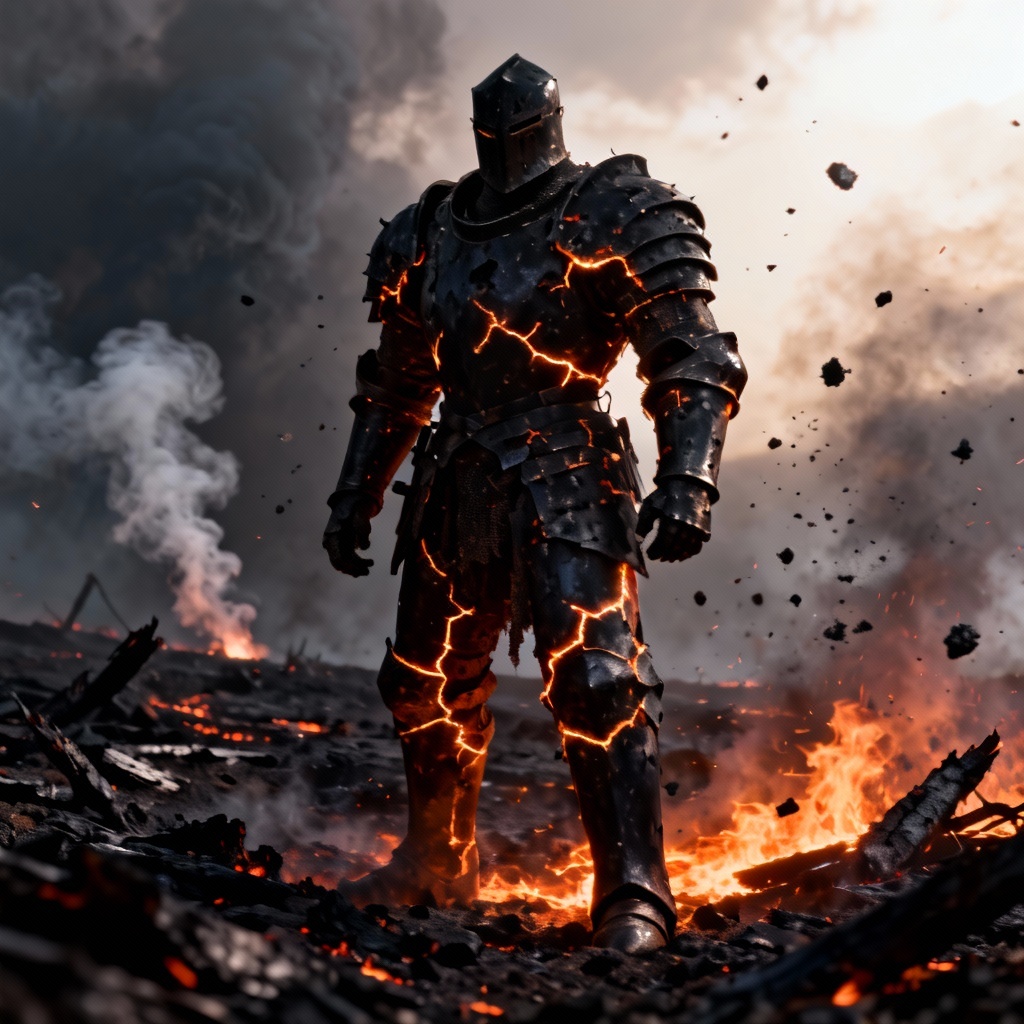 AI Dark Fantasy Knight