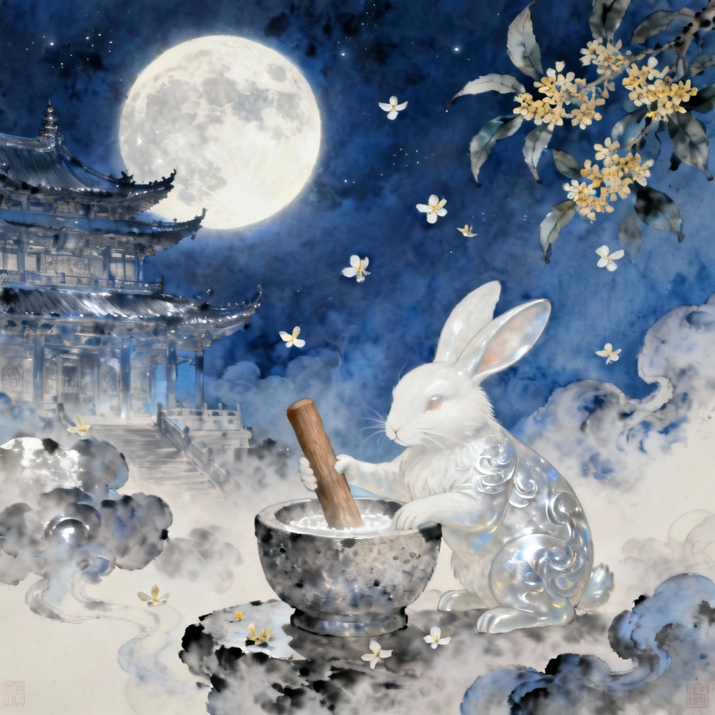 Free AI Jade Rabbit Generator Online | Create Lunar Bunny Art