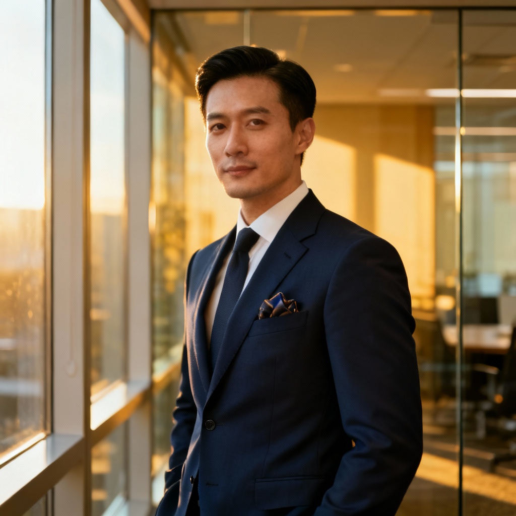 AI Business Male CEO Portrait