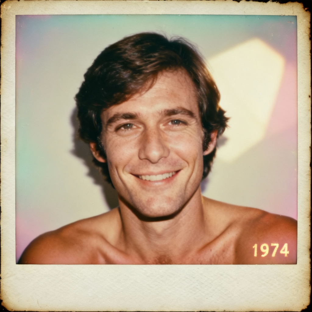 AI Retro Polaroid Portrait