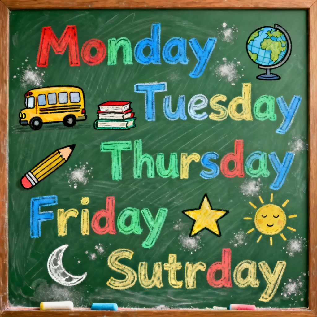 AI Chalkboard Week Chart