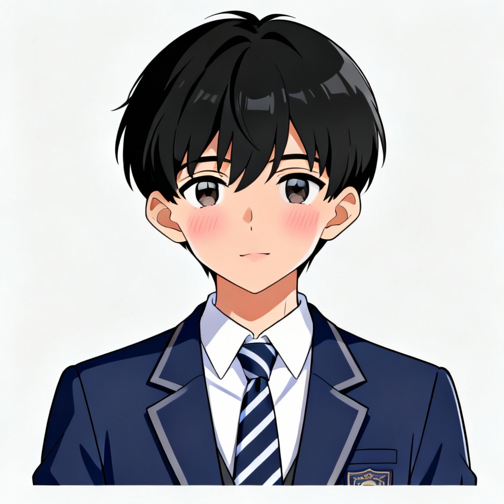 Anime academy uniform Minecraft skin