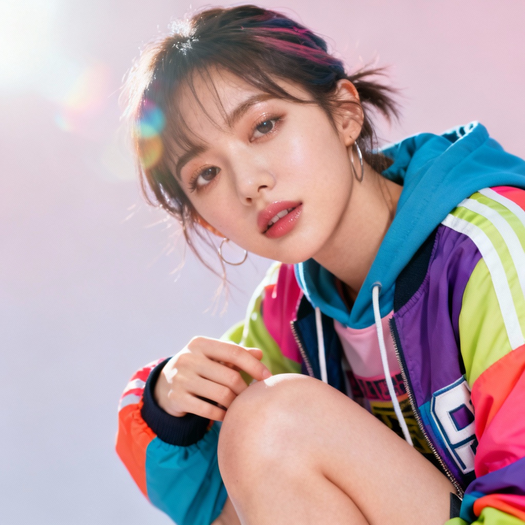 AI K-pop idol vibe celebrity look alike