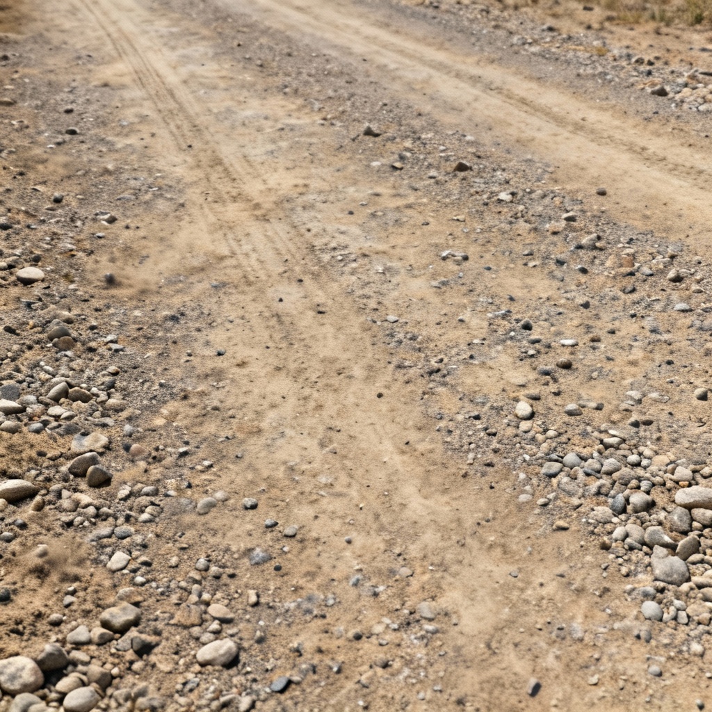 AI Dusty Gravel Dirt Ground