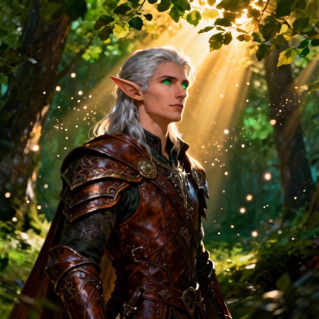 AI Fantasy Elf Prince Boyfriend