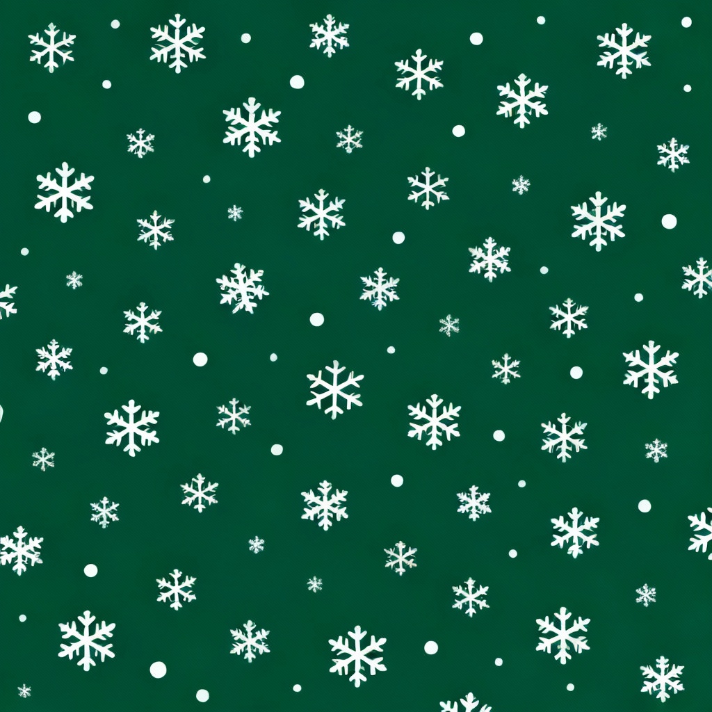 Minimalist snowflake Christmas desktop wallpaper in 4K