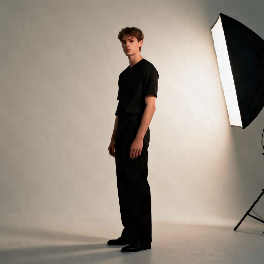 AI fashion pose generator sample lookbook pose