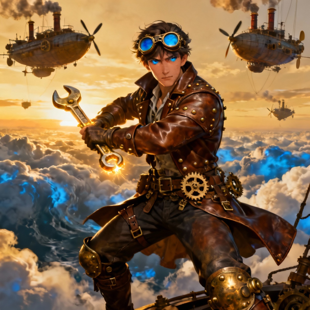 AI Final Fantasy skyship engineer