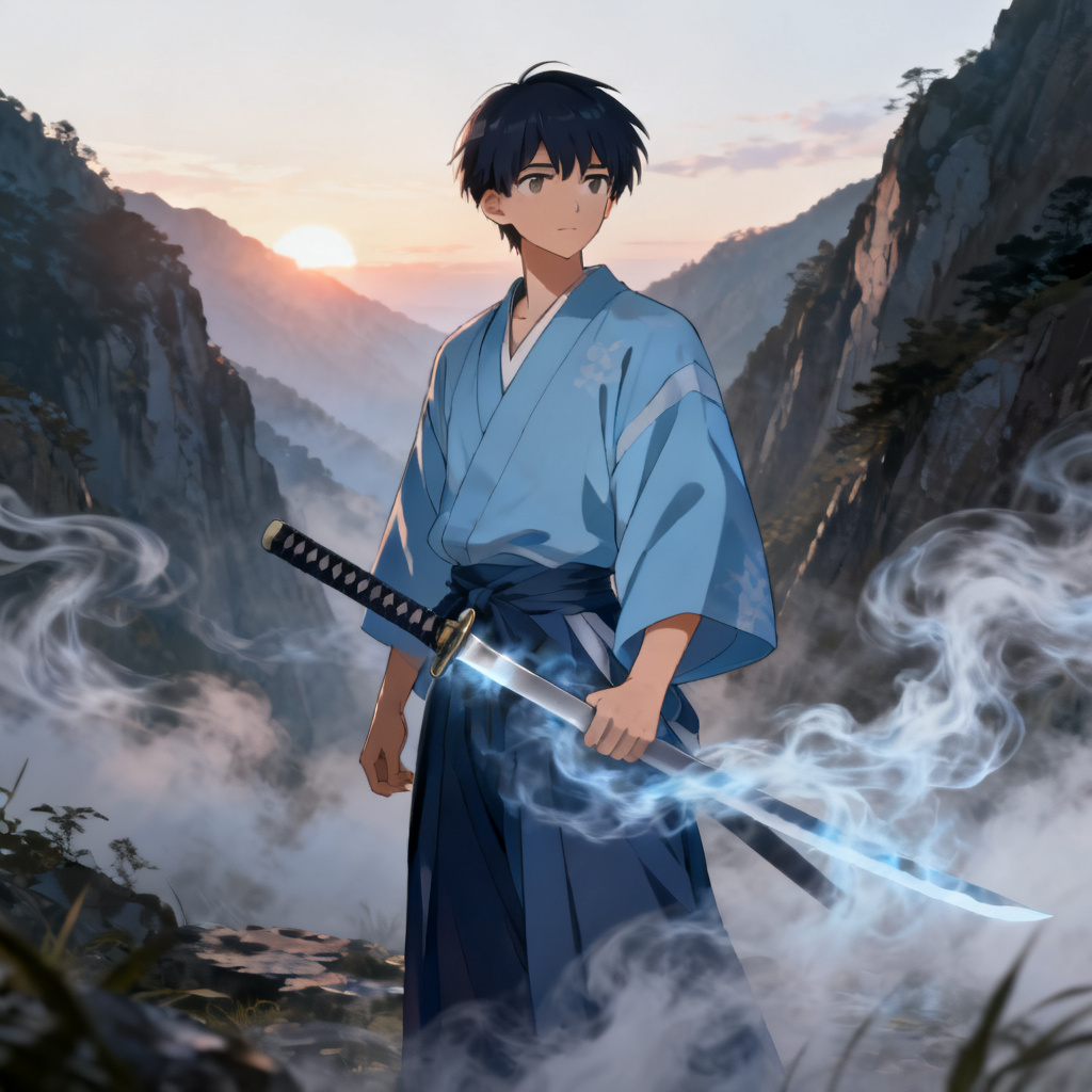 AI Demon Slayer OC with Mist Breathing