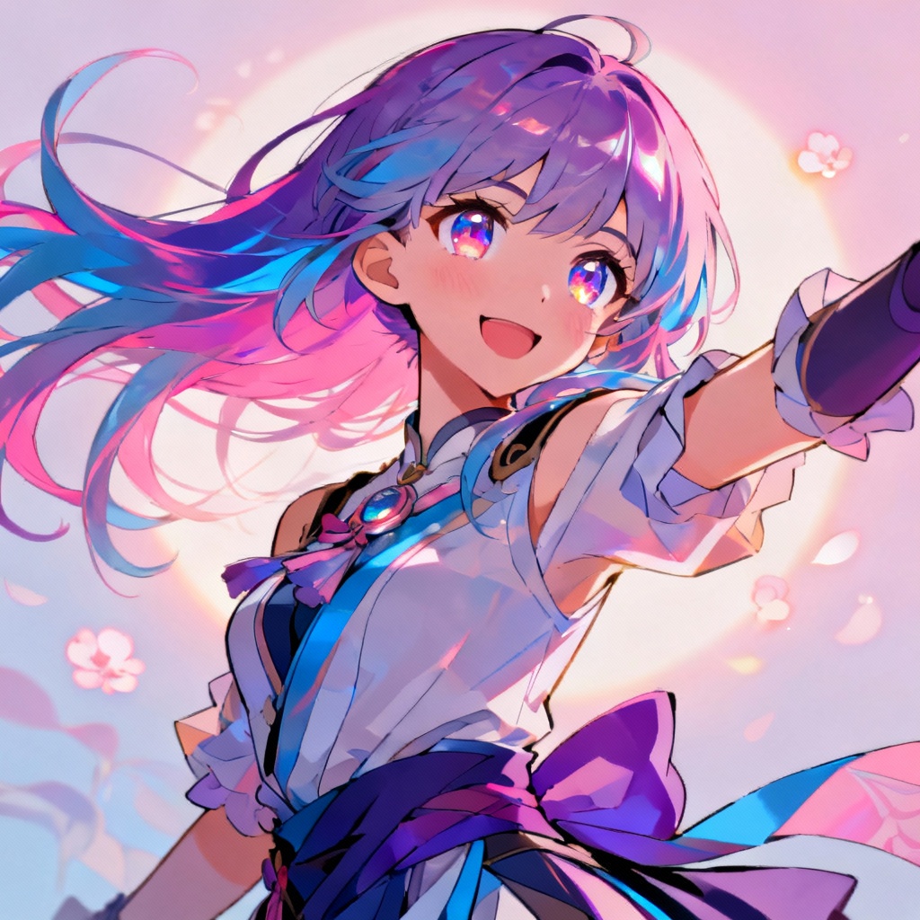 AI anime refined avatar portrait
