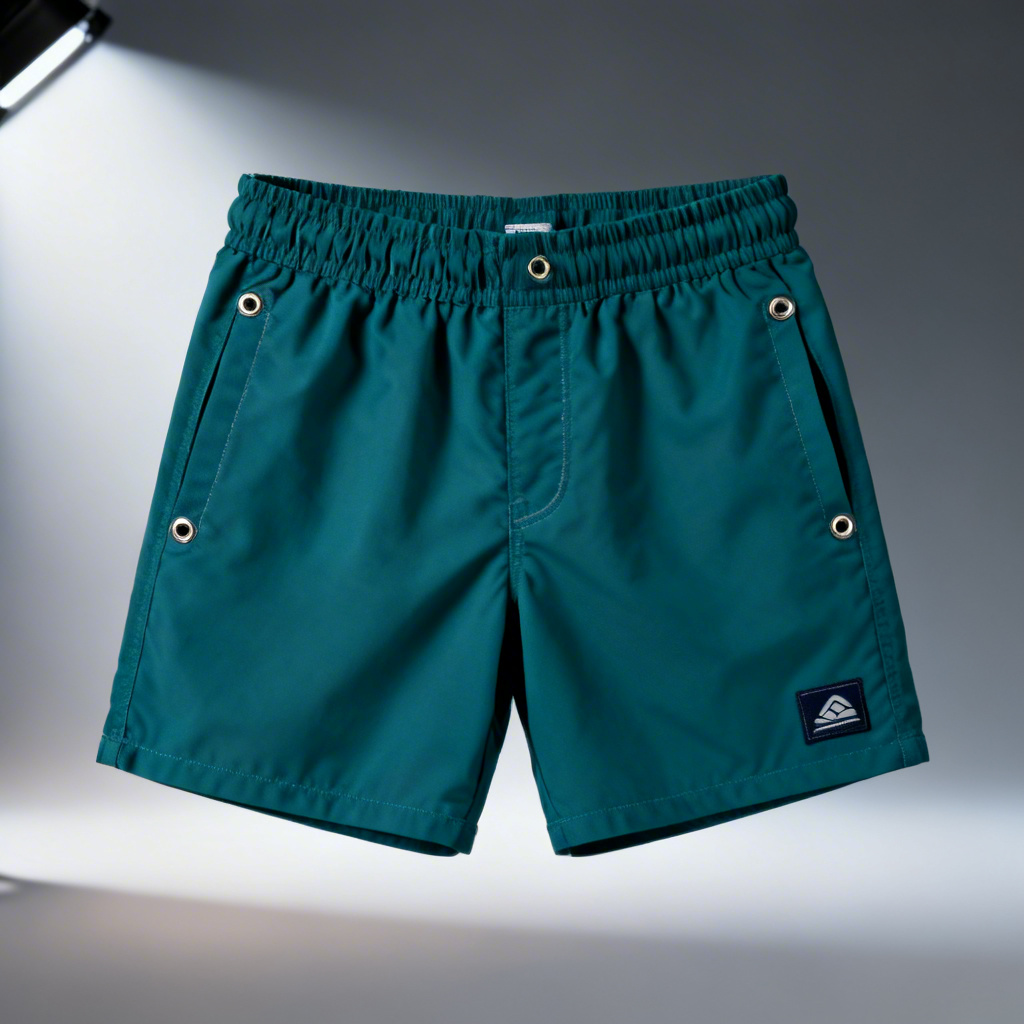 AI chubbie swim suits classic solid short swim shorts